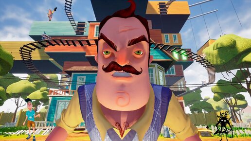 ШОУ ПРИВЕТ СОСЕД!НАЗАД В АЛЬФА 3 ДИЧЬ ЭДИШН!ИГРА HELLO NEIGHBOR 2 ALPHA 3 MOD KIT ПРОХОЖДЕНИЕ!FUNNY!