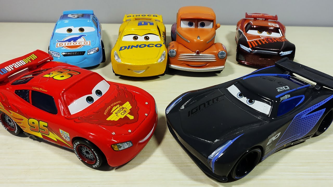 Тачки 3 Disney Cars 3 Молния Маквин Мультики про Машинки для детей Гонки  ТАЧКИ Джексон Шторм