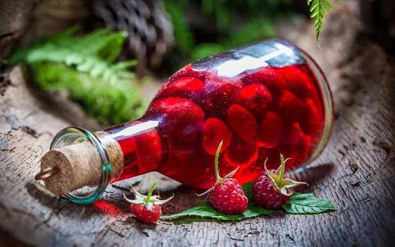 3 рецепта настойки на малине