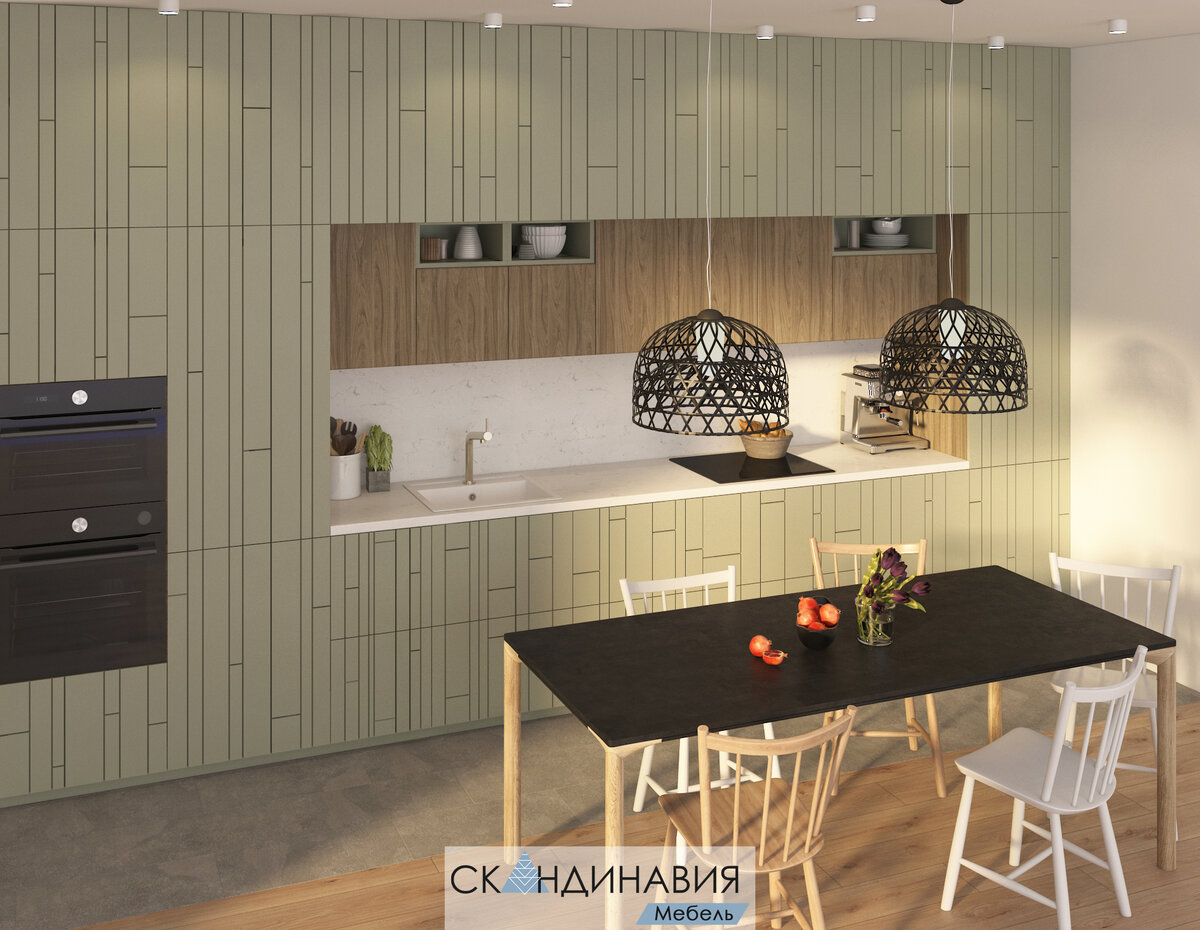Кухня на заказ от Скандинавии мебель