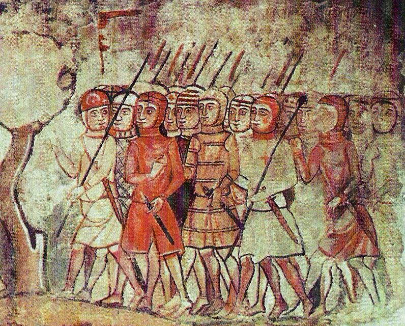 Альмогавры https://ru.m.wikipedia.org/wiki/Альмогавары