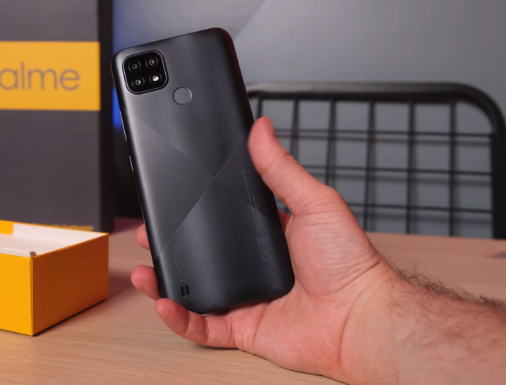Realme c21 backside desing 