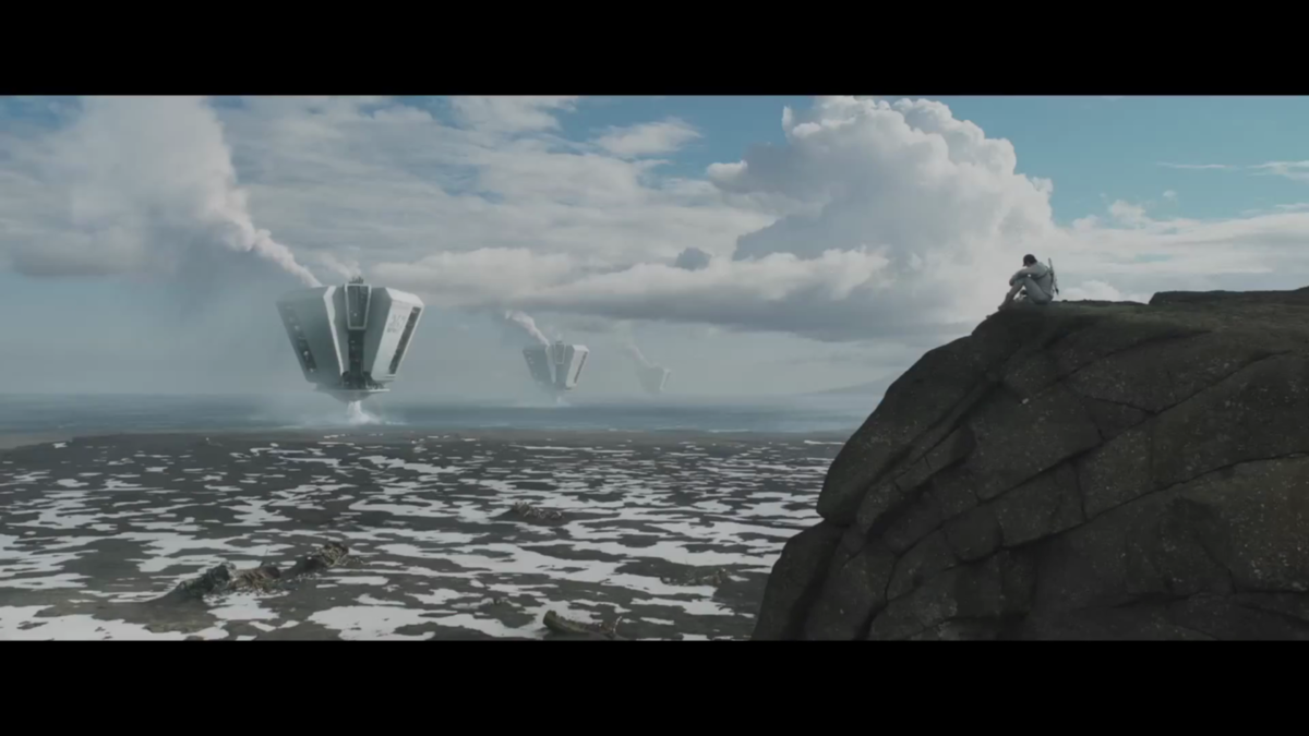 Момент из фильма Обливион