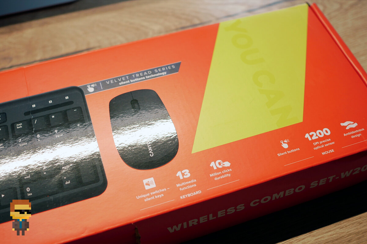 Упаковка Canyon Wireless Combo Set-W20