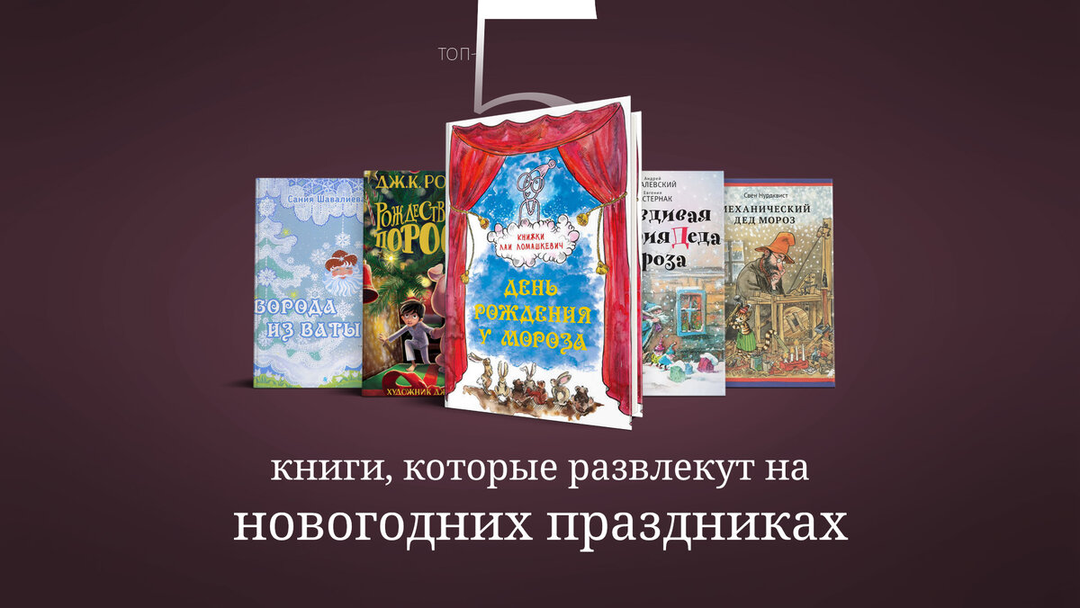 Книги, которые развлекут на новогодних праздниках | Литература.today | Дзен