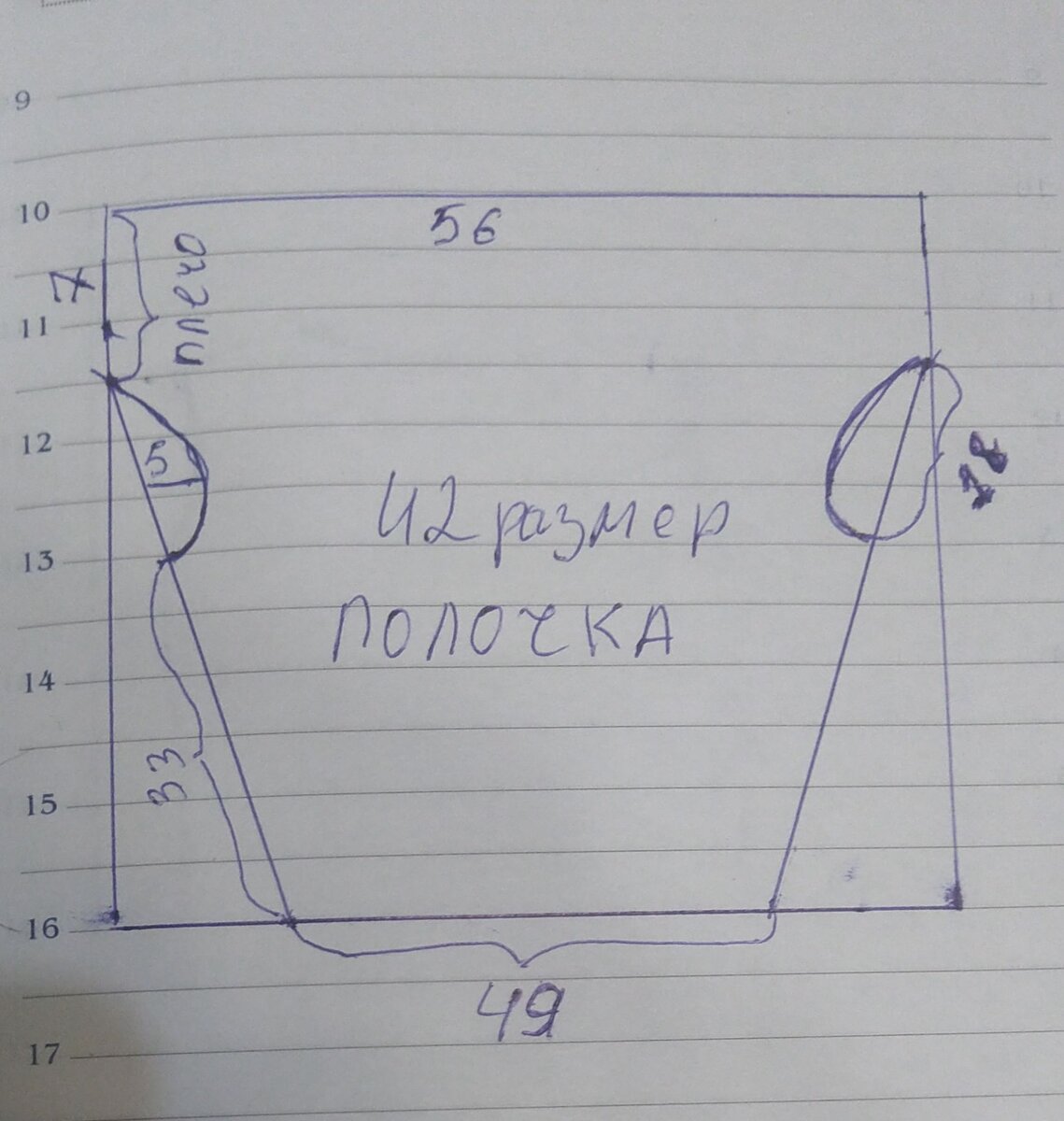 Построение Полочки