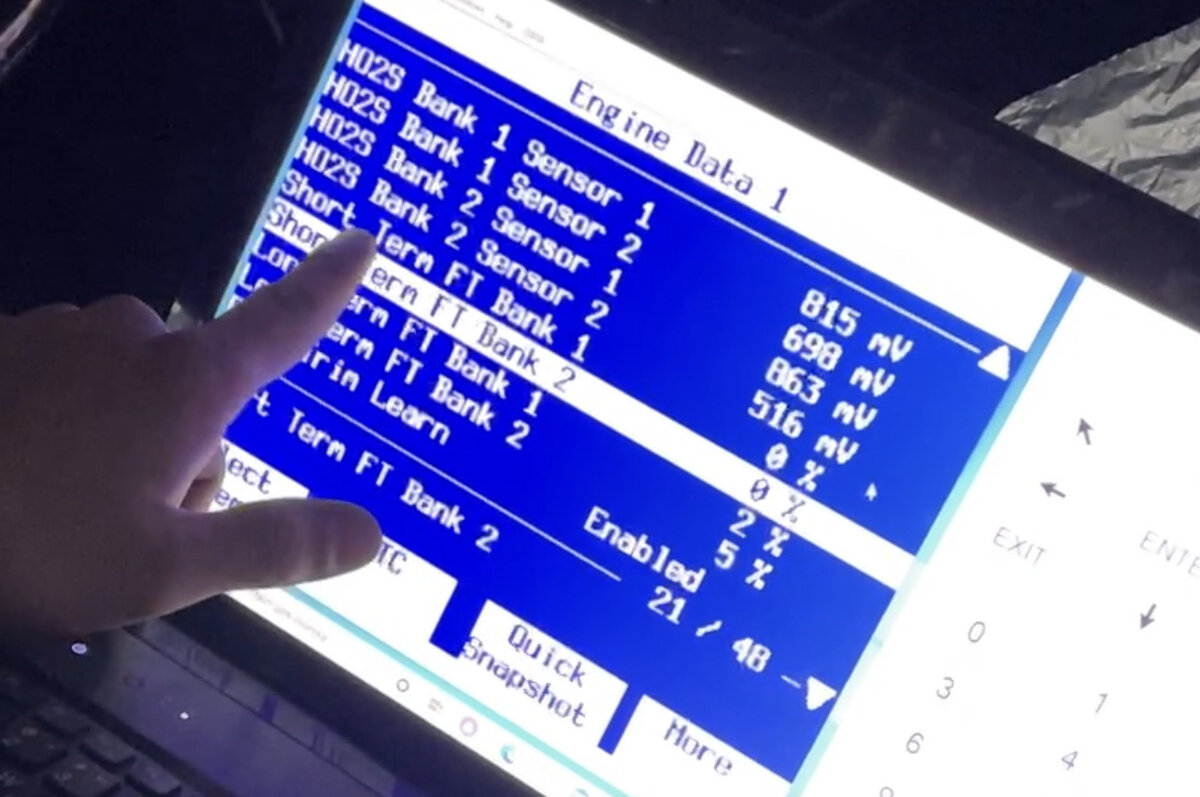 Проверка всех систем диагностическим оборудованием