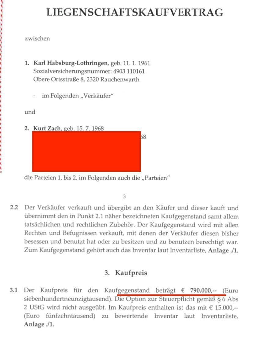 ЗАПИСЬ ИЗ ДОКУМЕНТОВ КАДАСТРОВОГО РЕЕСТРА АВСТРИЙСКОЙ РЕСПУБЛИКИ. ПЕРЕДАНО РЕДАКЦИИ ЦАРЬГРАДА СОБСТВЕННЫМ ИСТОЧНИКОМ. 