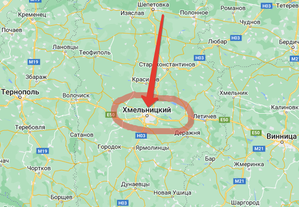 Хмельницкий. Рисунок Автора