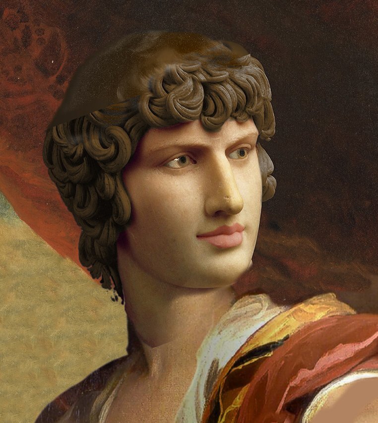 Антиной. Возлюбленный императора Адриана. Изображение из открытых источников 