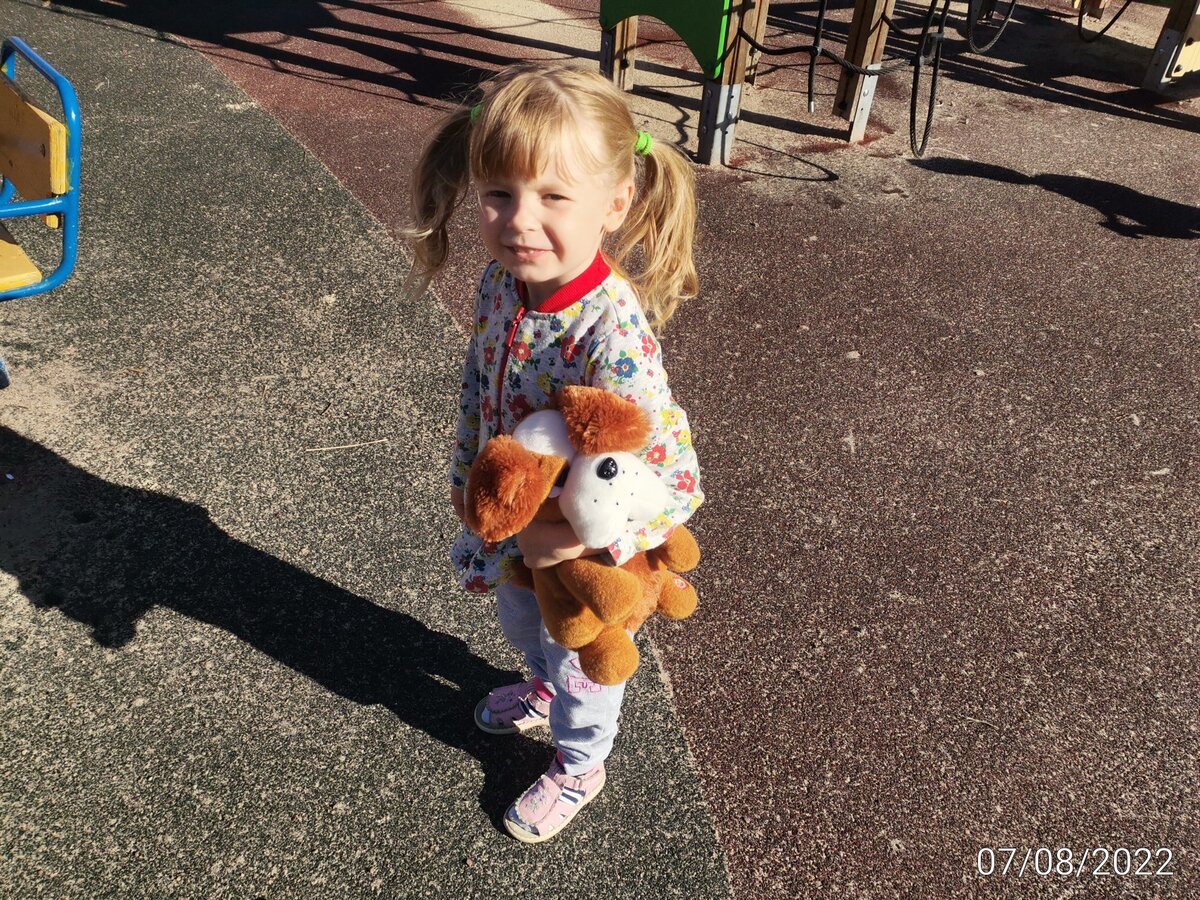 Агния, 3 года