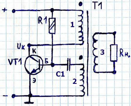 О генераторах на транзисторе: схема генератора на транзисторе DIY