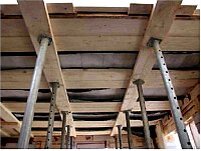     Рис.2. Вид опалубки снизу.    