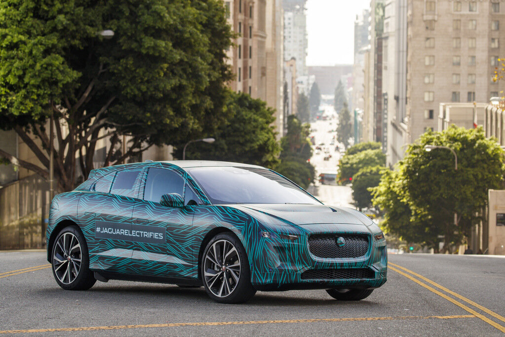 Jaguar I-Pace, Лос-Анджелес, 2017 год