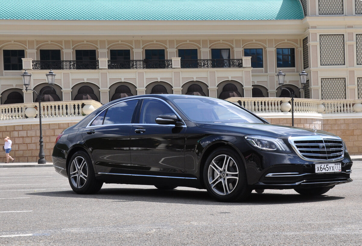 Вдвоем с электронным водителем управляем обновленным седаном Mercedes-Benz  S-класса. | Max Drive | Дзен