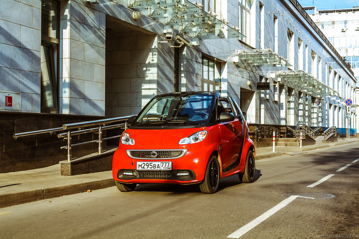 Почему Smart Fortwo Cabrio заслуживает прозвище 