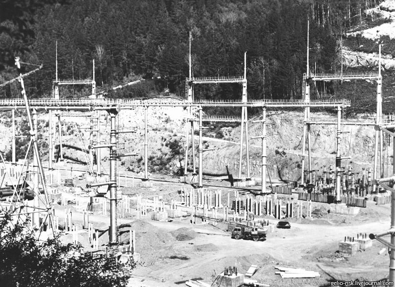 История энергетики России в фотографиях: Как строилась Саяно-Шушенская ...