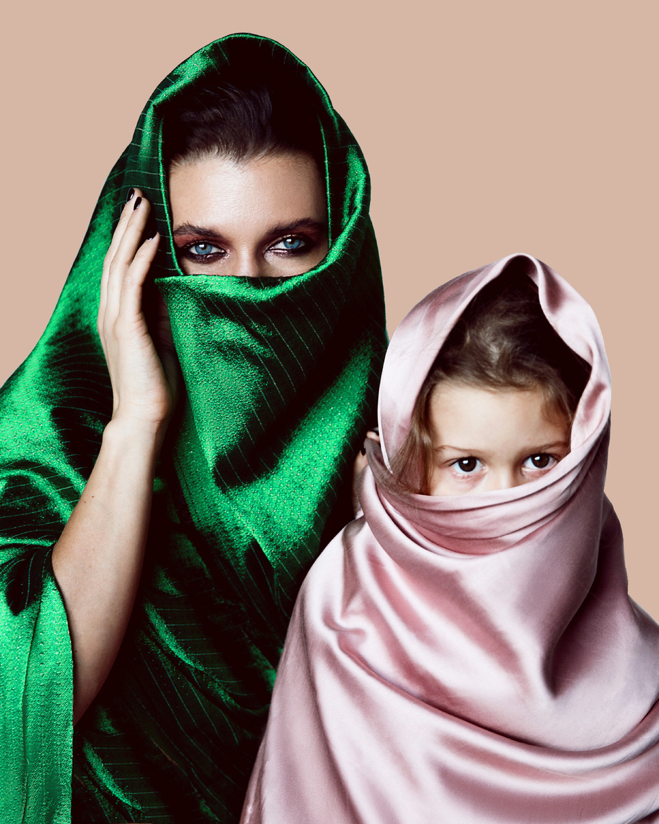 Лада Томилова с дочерью Радой