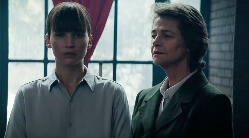 кадр из фильма "Красный воробей"