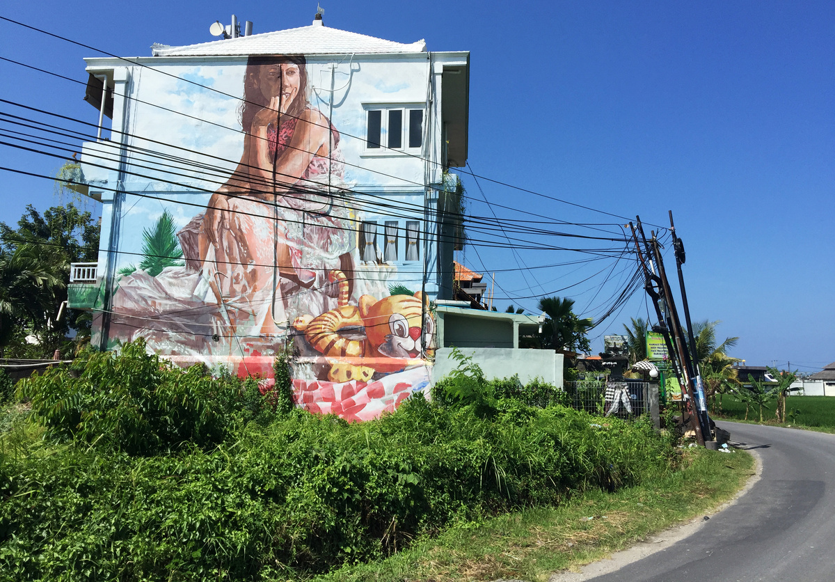 Местное уличное искусство