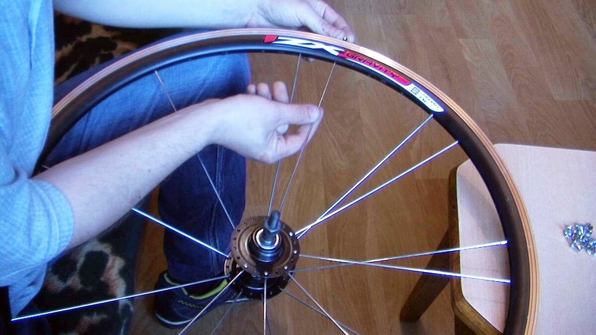 Как заменить спицу на заднем колесе велосипеда Спицы колеса велосипеда velosiped.kz Дзен