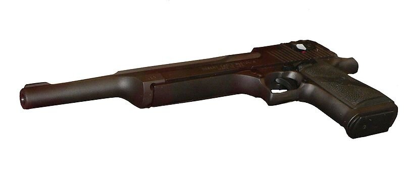 Desert Eagle со стволом длиной 10 дюймов, фото с сайта wikipedia.org 
