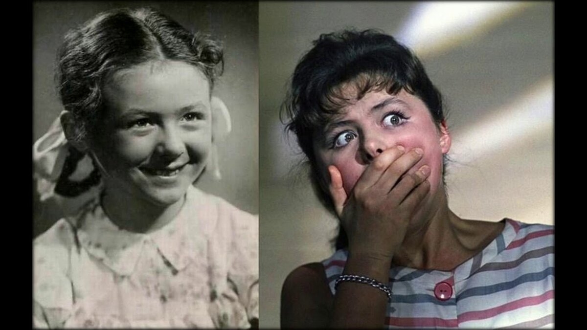 Советские звезды в детстве. Наташа Полинковская Селезнева. Советские звезды в молодости.