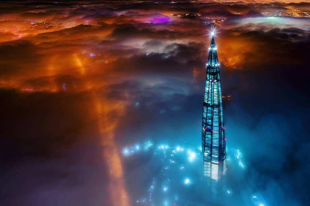 Про двухпалубники в небоскребе | Лахта Центр | Дзен