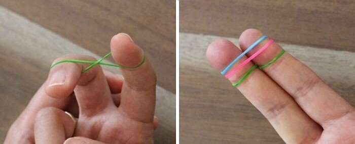 Схемы плетения браслетов из резиночек