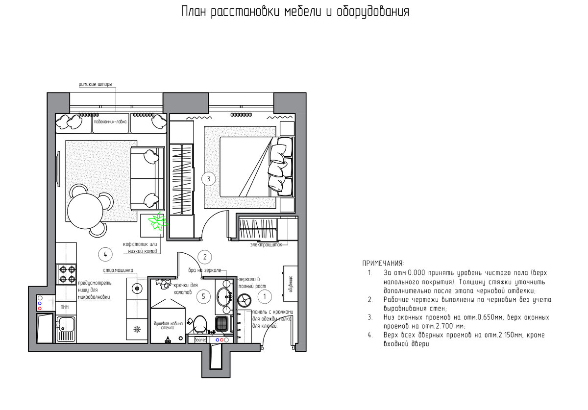 Планировочное решение