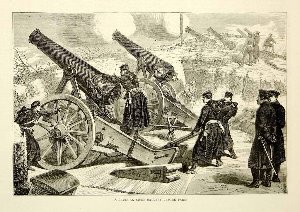 Франко-прусская война, 1870 г. Не забывайте подписываться на канал и ставить "пальцы вверх"