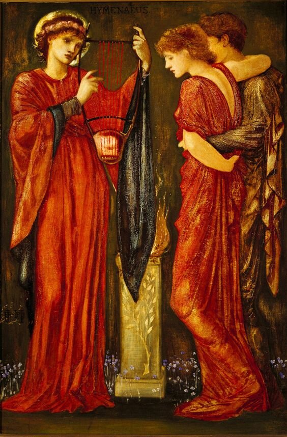 Гименей — Эдвард Бёрн-Джонс, 1869 (Художественный музей штата Делавэр)