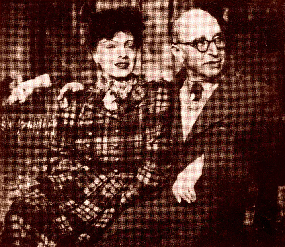 Франтишек Лангер со своей супругой Анной (1940)