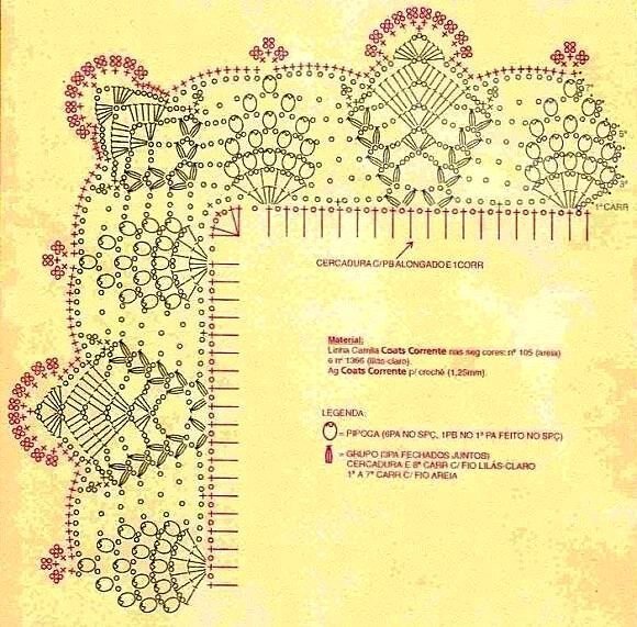 Женский топ спицами схема и описание 📘