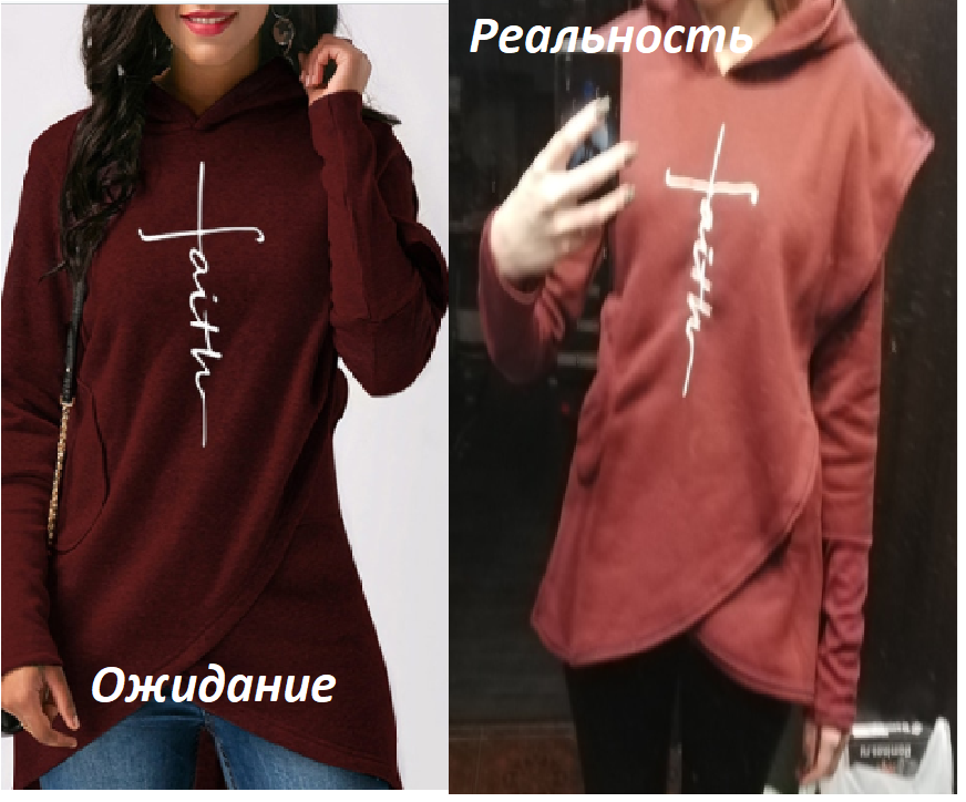 Ожидание и реальность  покупки с aliexpress, коллаж составлен автором канала