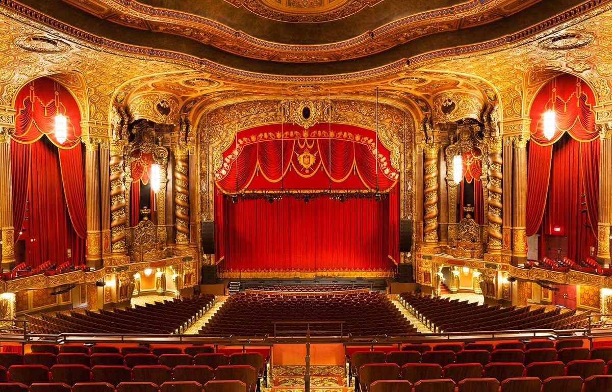 Kings Theatre (Brooklyn). Сцена. Йоркский Королевский театр внутри. Театр на Бродвее внутри Холл. Pays theatre