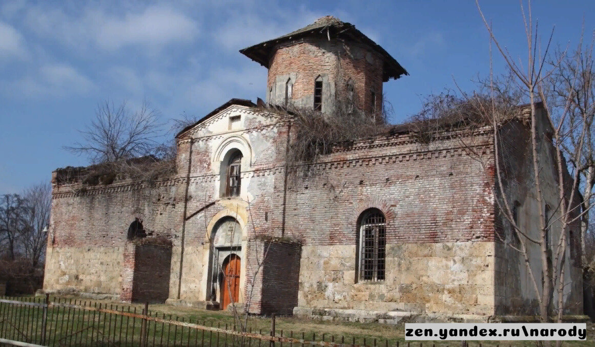 Древняя албанская церковь, сохранившаяся до наших дней