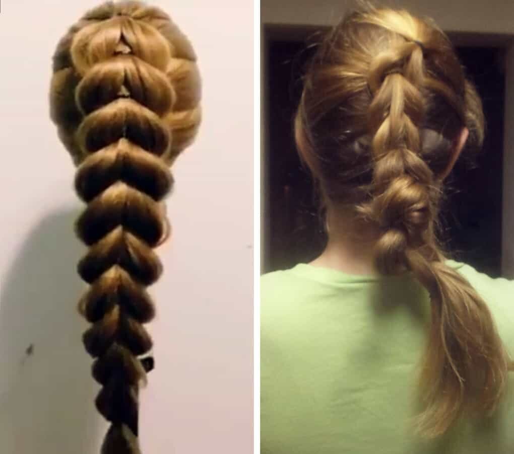 офигенная прическа