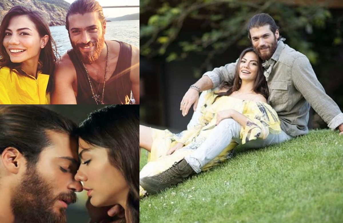 На фото кадры из сериала "Ранняя пташка", в главных ролях Джан Яман и Демет Оздемир