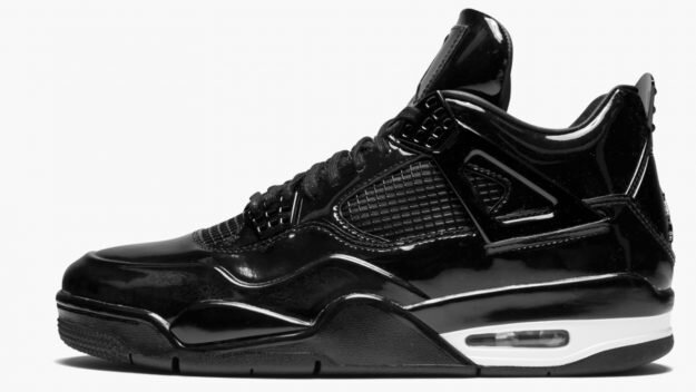 Air Jordan 4 из лакированной кожи