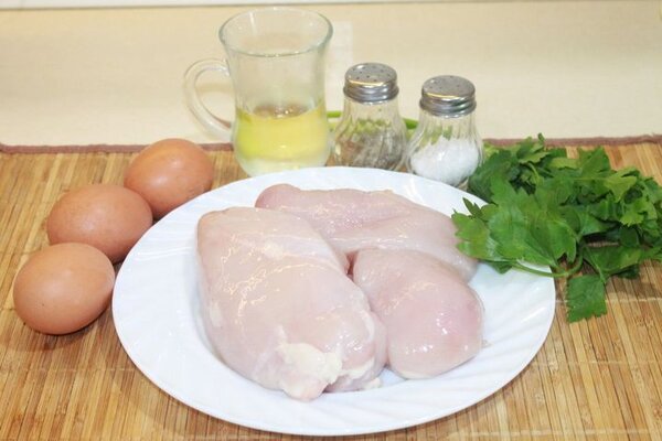 Куриные оладьи без муки (пошаговый фото рецепт)