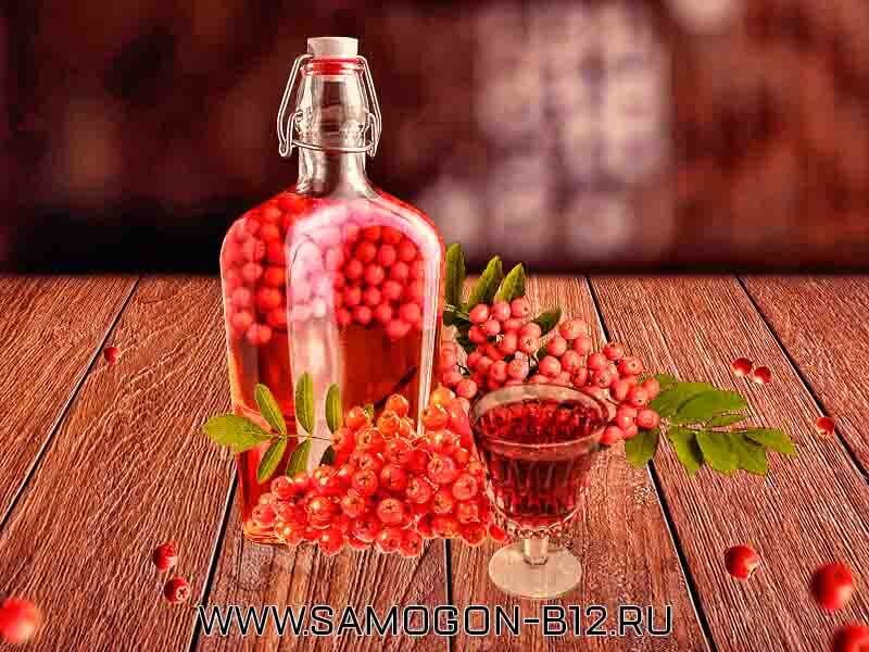 Настойка Красная рябина. Рецепт от интернет-магазина Самогонъ-Б12©