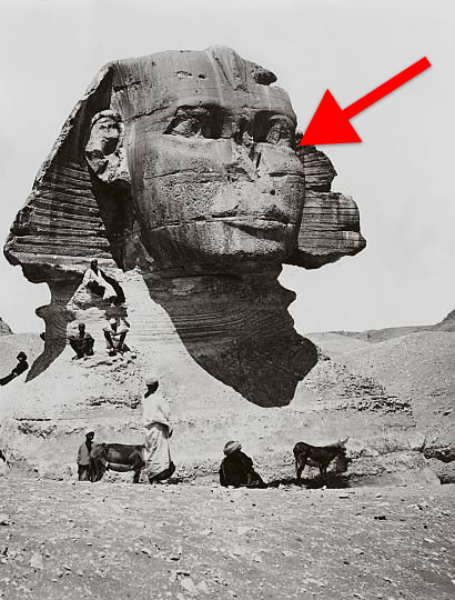 Сфинкс. Фотография первой половины 20го столетия