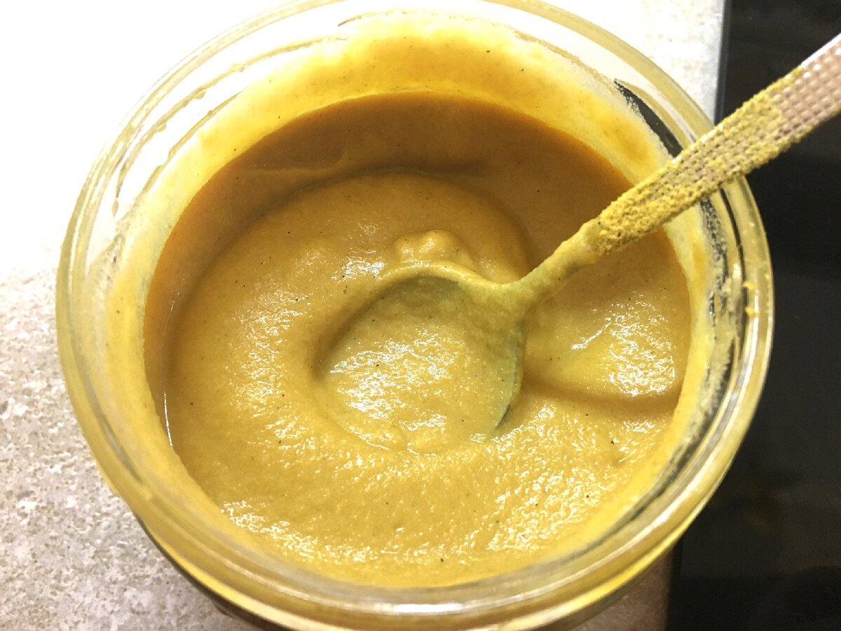 Ядрёная домашняя горчичка на рассоле, вкуснее не пробовал!