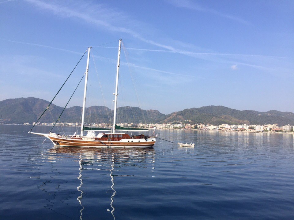 А вместо листания ленты в инсте посмотреть на красоту вокруг! Мармарис, Турция