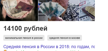 Данные из Яндекс поиск