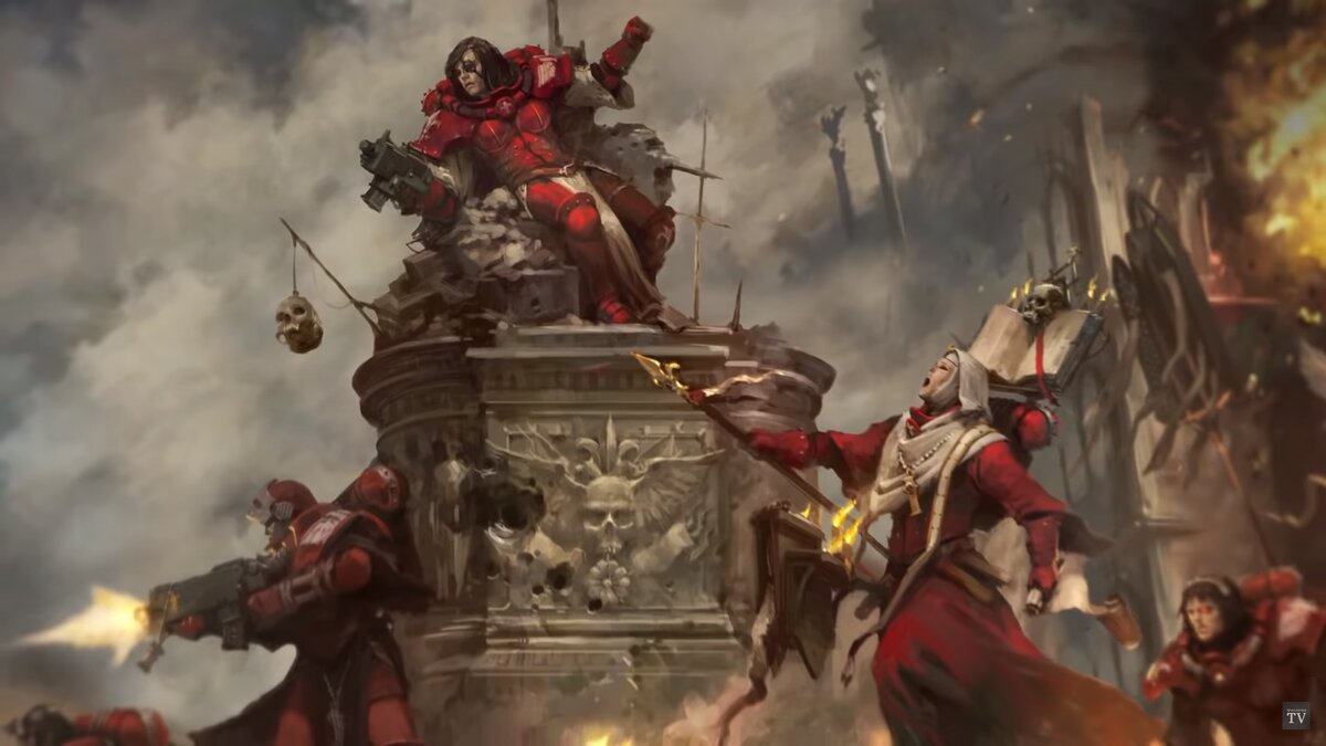 Warhammer 40000: Ролик предзаказа Сестёр Битвы 16 ноября! | War Maidens |  Дзен