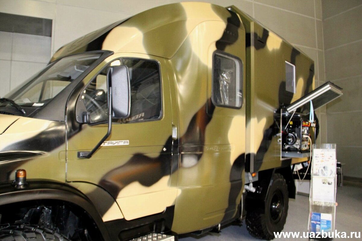 Двухрядная кабина производства компании «Чайка-Сервис»