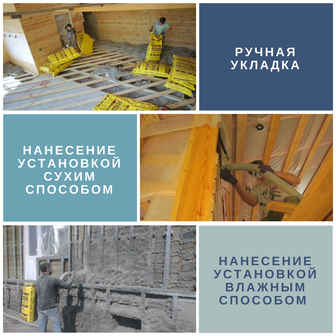 Метода два, при этом отдельно хочется вынести влажное нанесение.