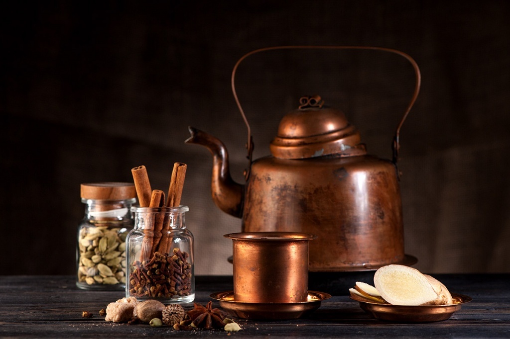 Пряный черный чай